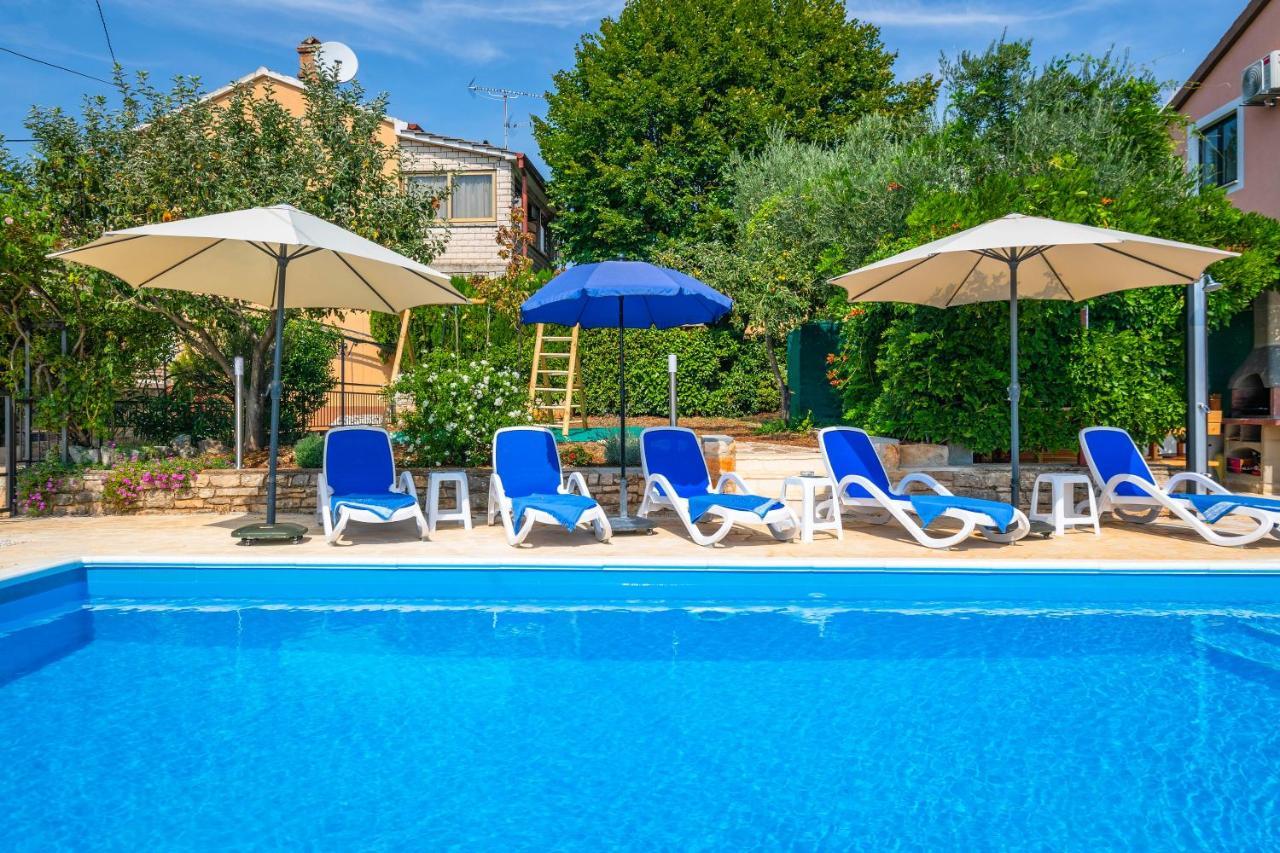 Villa Margerita With Private Pool, Yard And Parking Kastelir Ngoại thất bức ảnh
